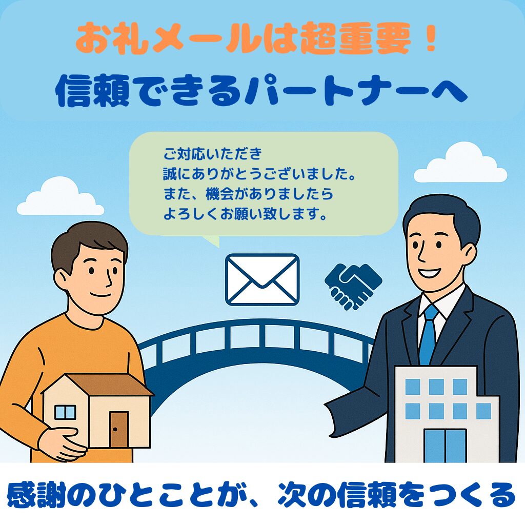 【まとめ】　「不動産売却後のお礼メール」で“信頼できるパートナー”へ