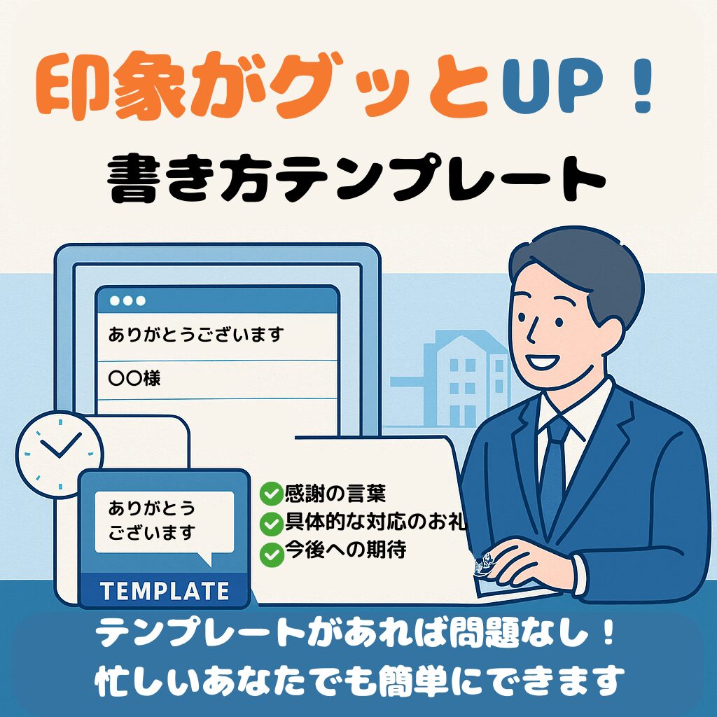 印象がグッと上がる！「不動産売却後のお礼メール」の書き方テンプレート