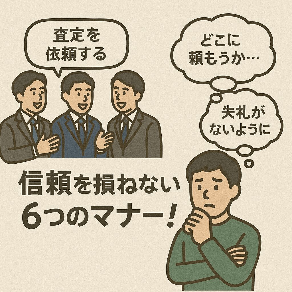 購買歴17年のプロが伝授!複数査定で信頼を失わない6つのマナー